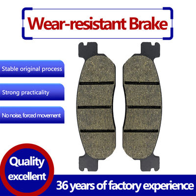 0.5 lbs yarı metal Kawasaki Motosiklet Fren Yatakları Set Kolay Kurulum Ön Arka Siyah Renk