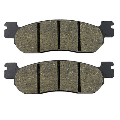 0.5 lbs yarı metal Kawasaki Motosiklet Fren Yatakları Set Kolay Kurulum Ön Arka Siyah Renk