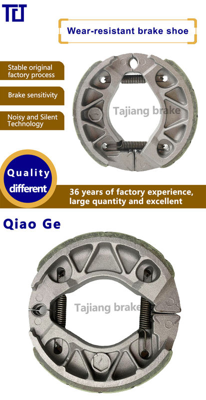Standard Motorcycles Brake Drum and Brake Shoe Assembly Customizable for Customer Requirements