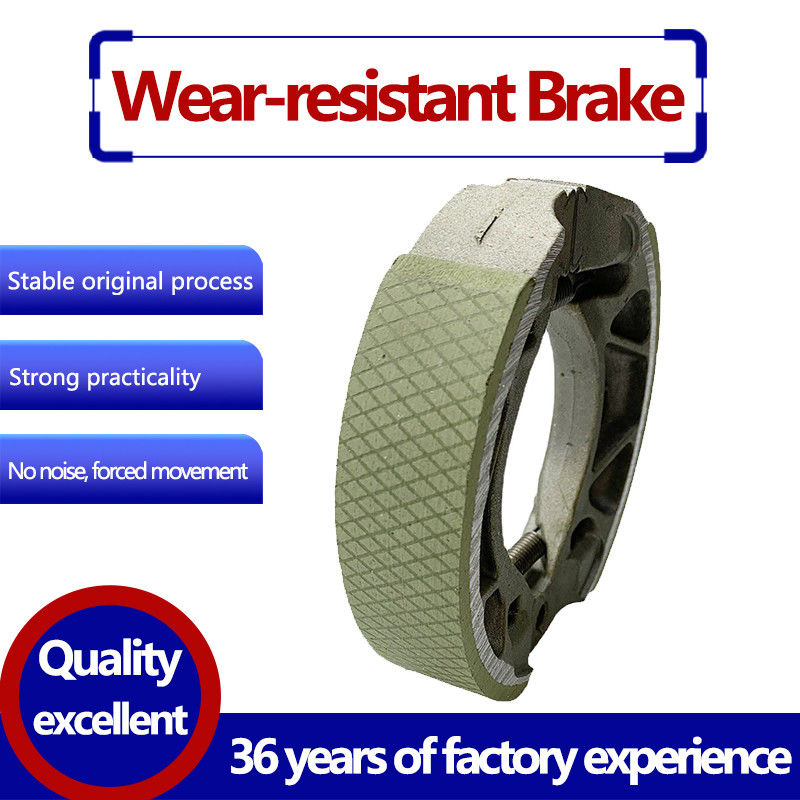 OEM Motorcycle Brake Shoe Dịch vụ mua sắm một chỗ Đen Màu