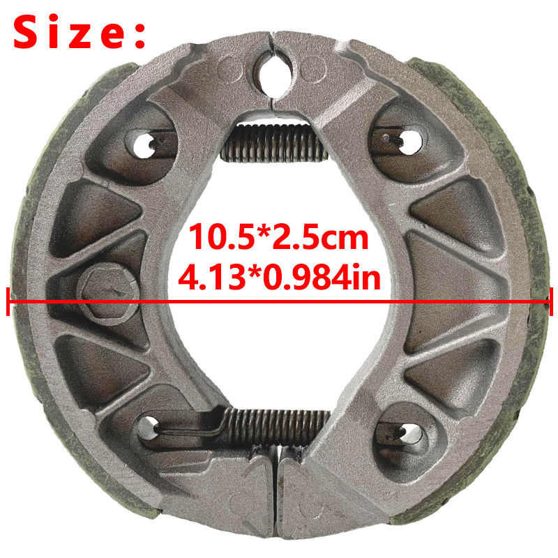 Motorcycle Brake Shoe Black One-stop Sourcing Adavantage for Motorcycle Maintenance