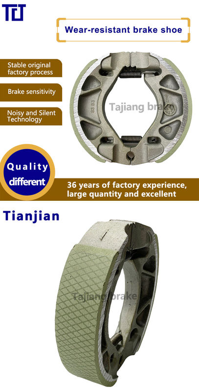 FEDEX Delivery Method Motorcycle Brake Shoe for Easy Installation in Africa Market Needs